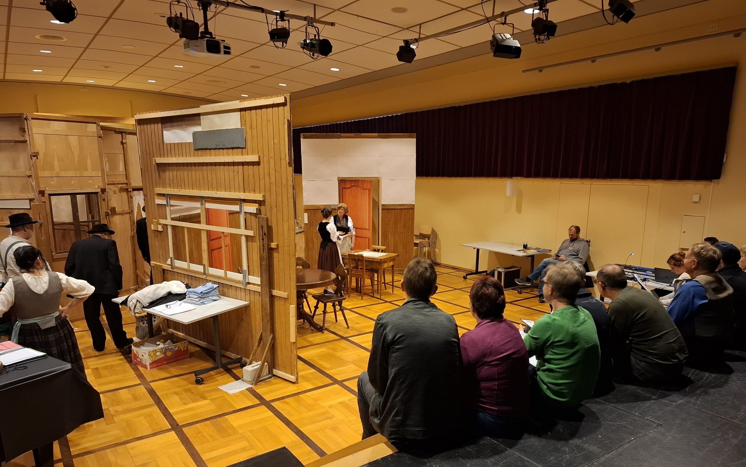 Turbulentes Theaterwochenende – grossartiges Trainingslager